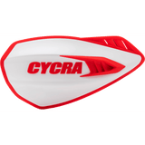 CYCRA Handguards - Cyclone - White/Red 1CYC-0056-239