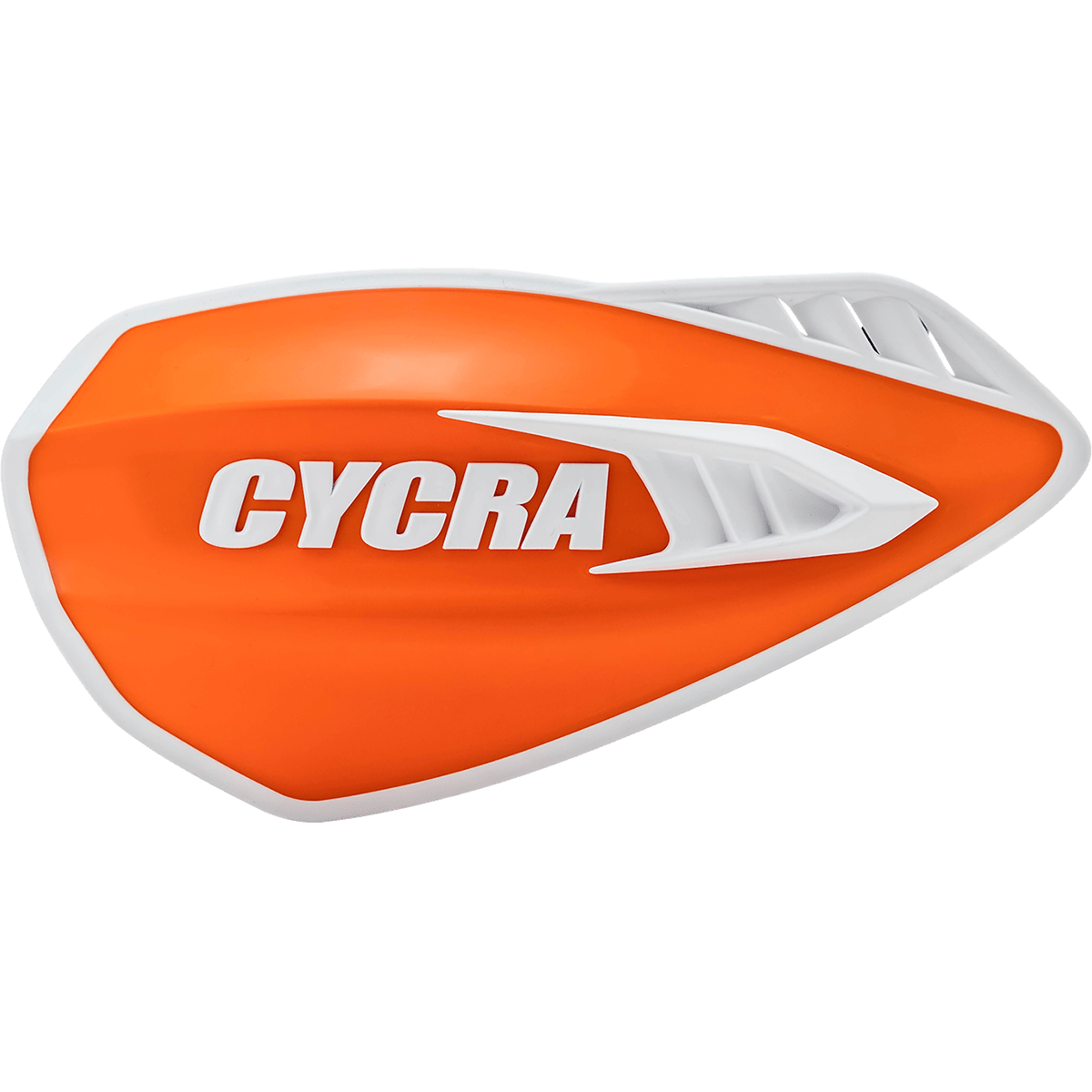 CYCRA Handguards - Cyclone - Orange/White 1CYC-0056-203