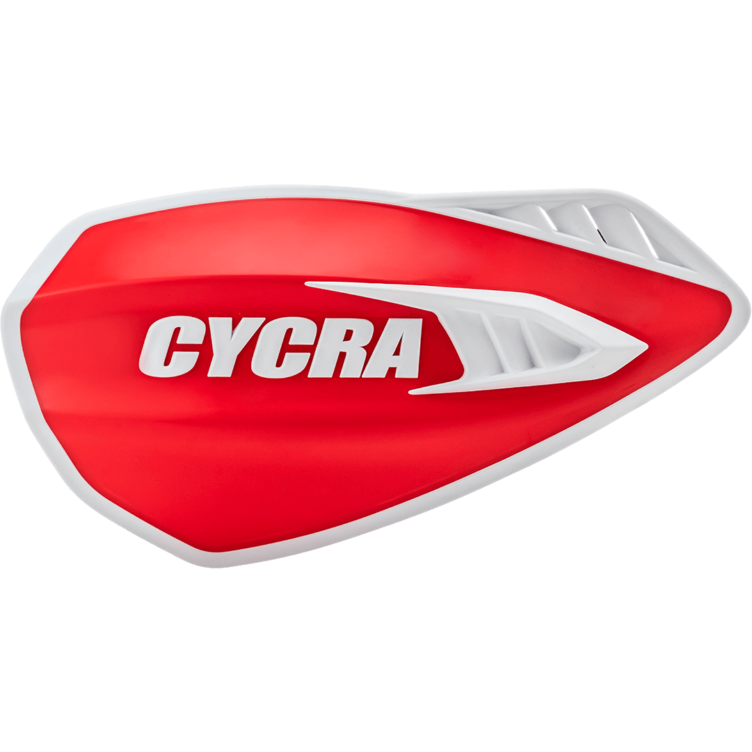 CYCRA Handguards - Cyclone - Red/White 1CYC-0056-343