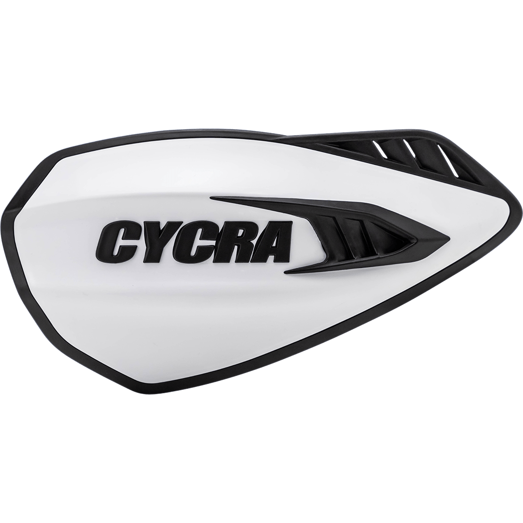 CYCRA Handguards - Cyclone - White/Black 1CYC-0056-237