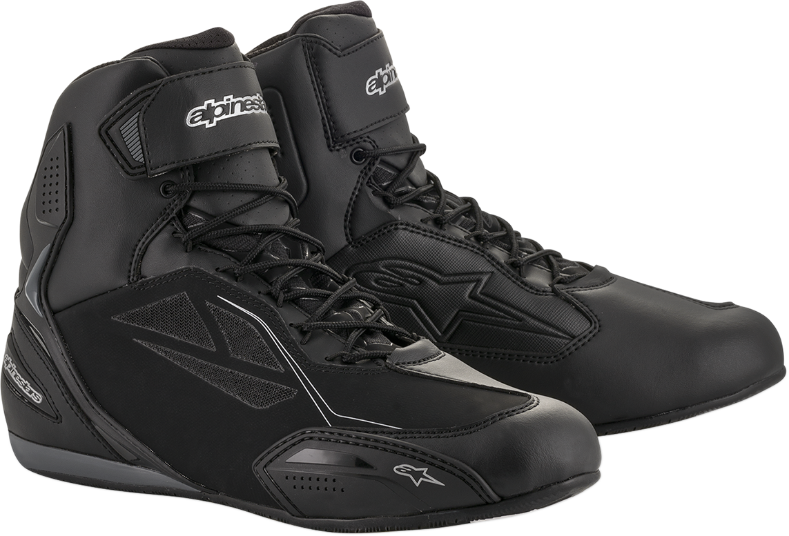 ALPINESTARS Faster-3 Drystar? Shoes - Black/Silver - US 7.5 2540919-119-7.5