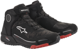 ALPINESTARS CR-X Drystar? Shoes - Black Camo/Red - US 8 26118209938