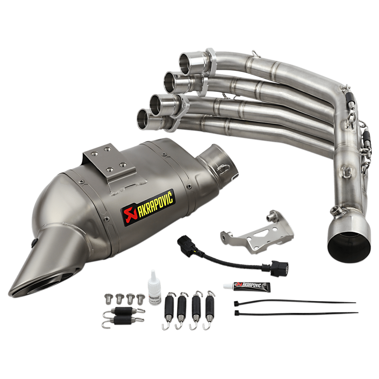 AKRAPOVIC Race Exhaust - Titanium S-H6R11-AFT - Moto Shop Service