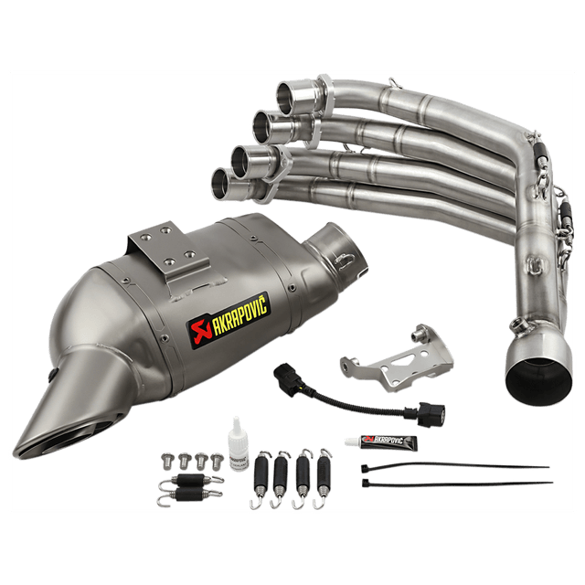 AKRAPOVIC Race Exhaust - Titanium S-H6R11-AFT - Moto Shop Service