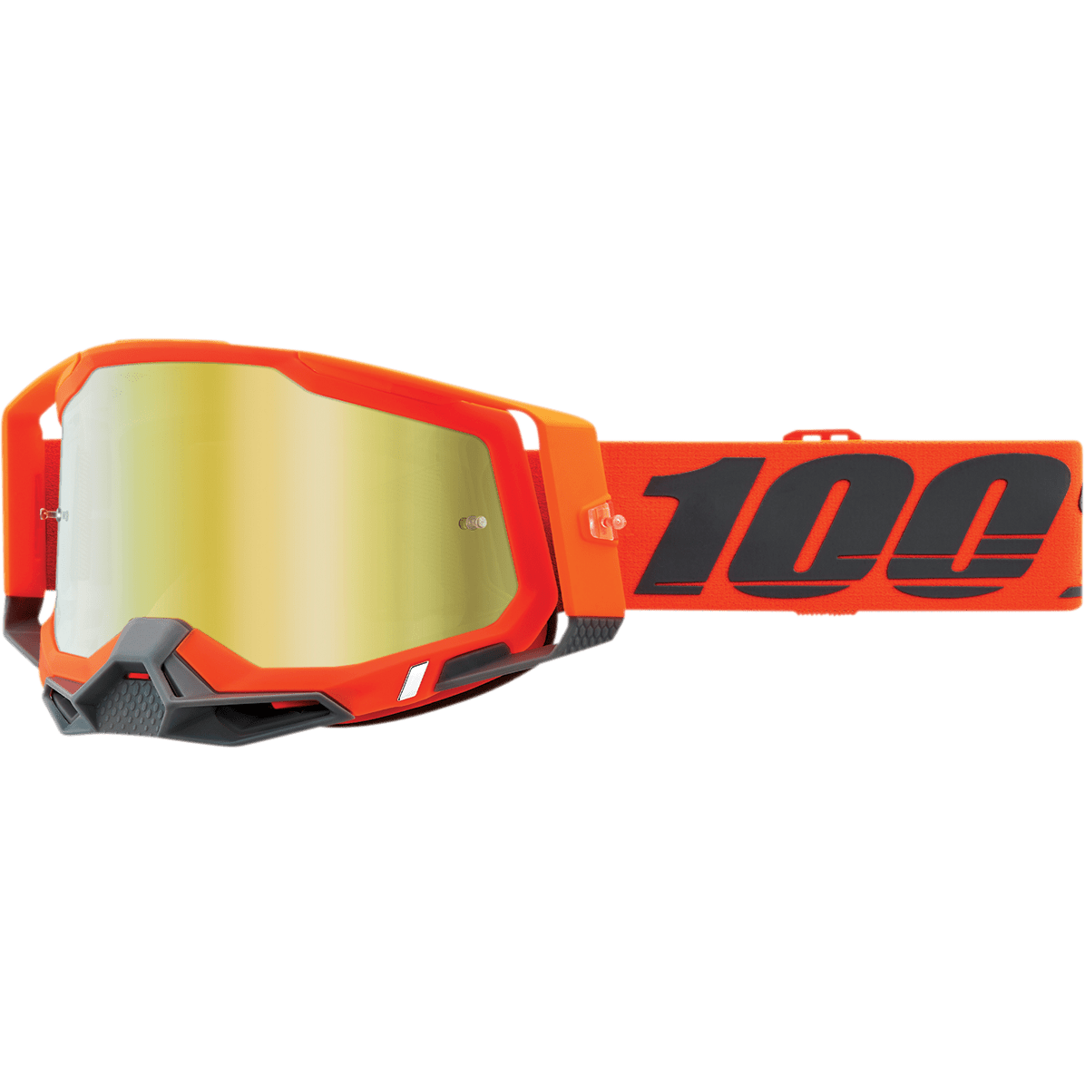 100% Racecraft 2 Goggles - Kerv - Gold Mirror 50121-259-13