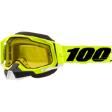 100% Racecraft 2 Snow Goggles - Fluo Yellow - Yellow 50011-00004