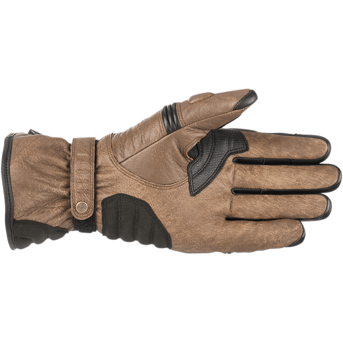 ALPINESTARS Cafe Divine Drystar? Leather Gloves - Brown/Black - 2XL 3528318-82-2X