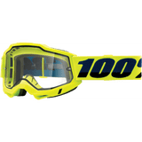 100% Accuri 2 Enduro Goggles - Fluo Yellow - Clear 50015-00003