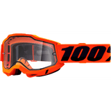 100% Accuri 2 Enduro Goggles - Neon Orange - Clear 50015-00004