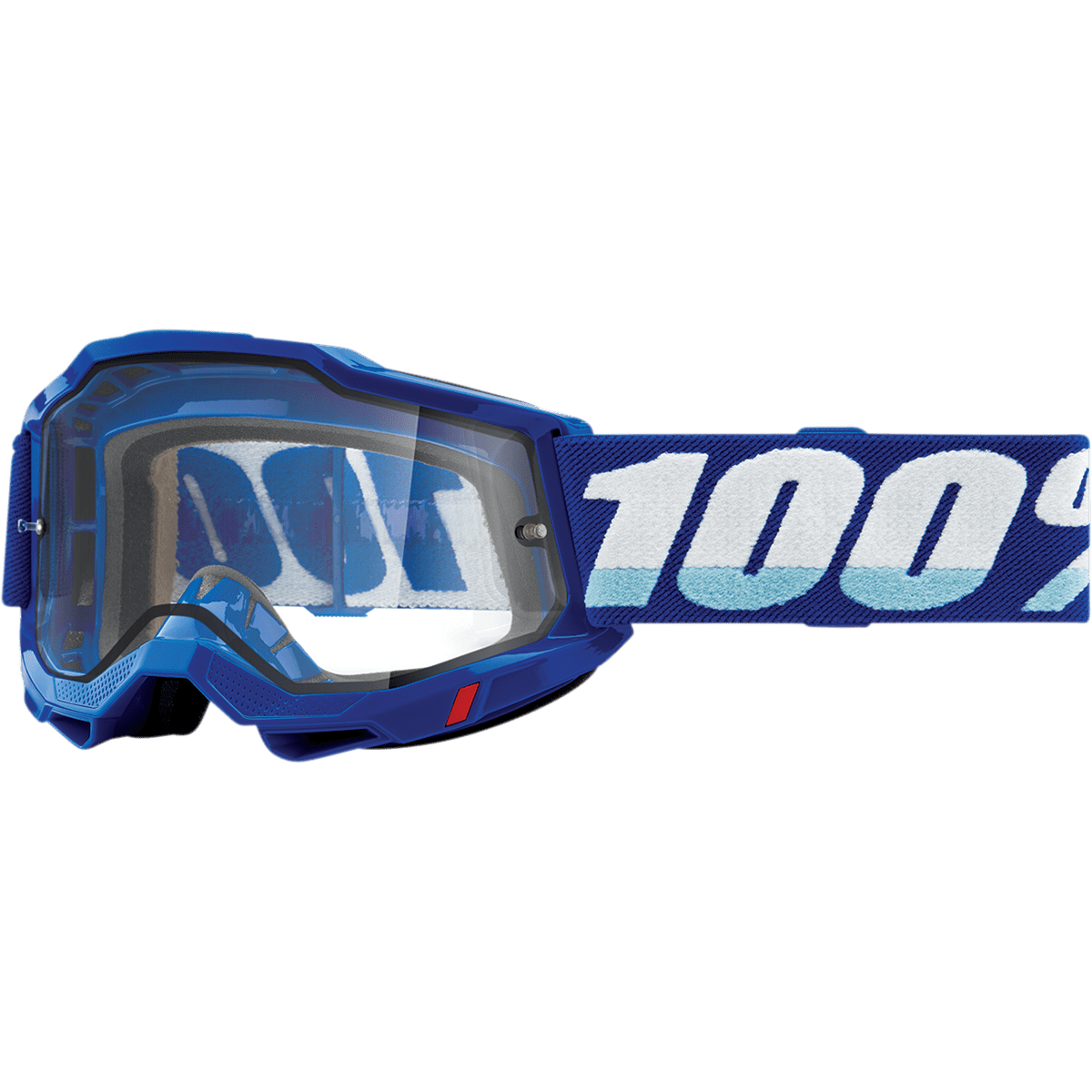 100% Accuri 2 Enduro Goggles - Blue - Clear 50015-00002