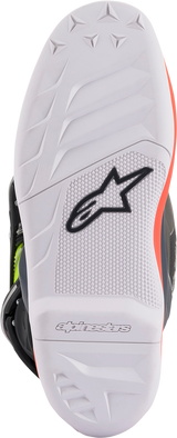 ALPINESTARS Youth Tech 7S Boots - Black/Gray/Red/White/Yellow - US 3 2015017-9058-3