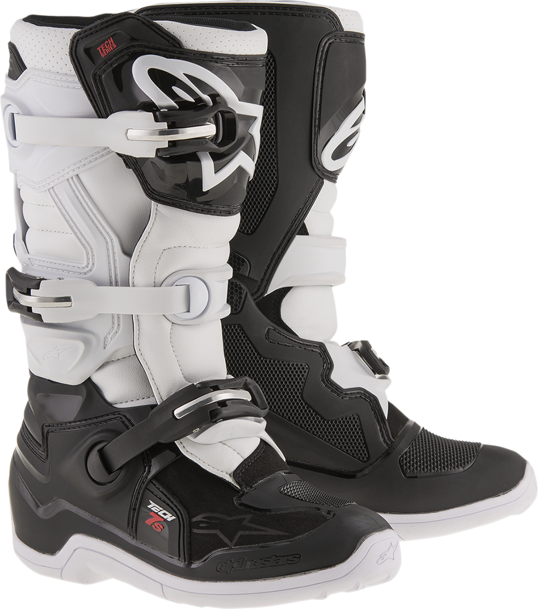 ALPINESTARS Youth Tech 7S Boots - Black/White - US 2 2015017-12-2