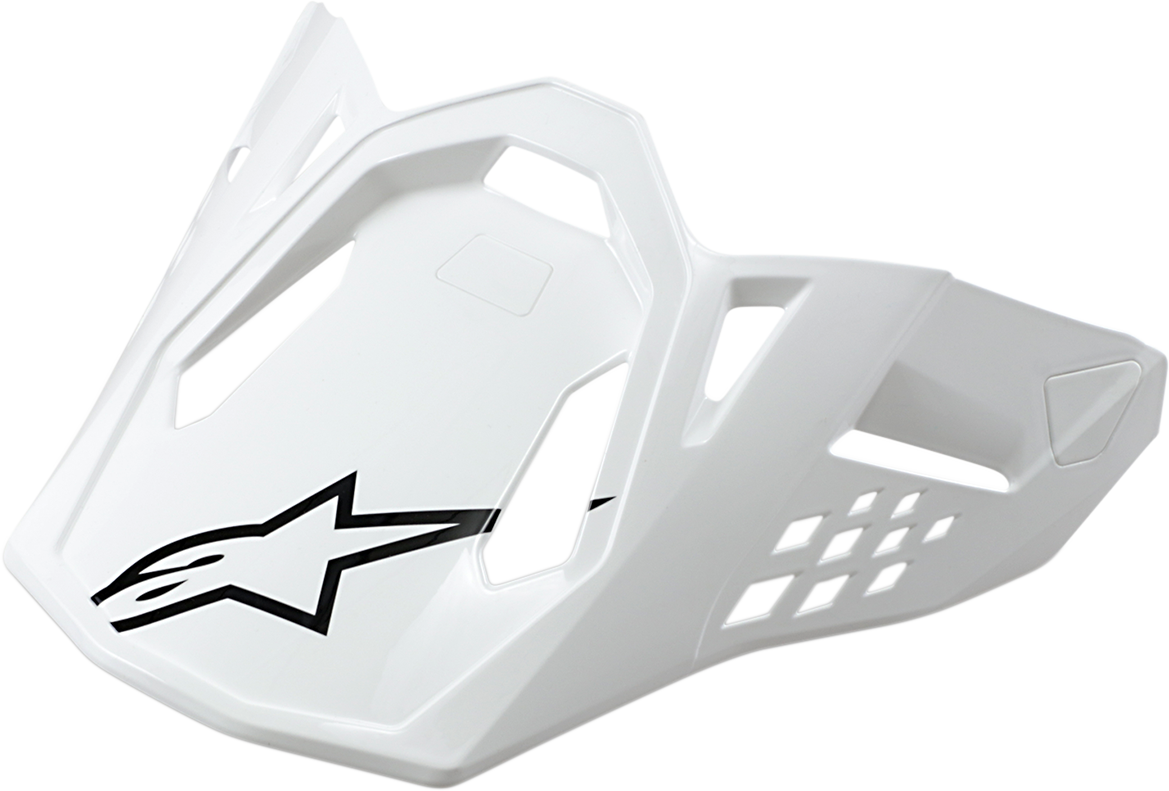 ALPINESTARS Supertech M8/M10 Visor - Gloss White 89810192180OS