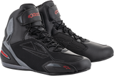 ALPINESTARS Faster-3 Drystar? Shoes - Black/Gray/Red - US 6 2540719131-6