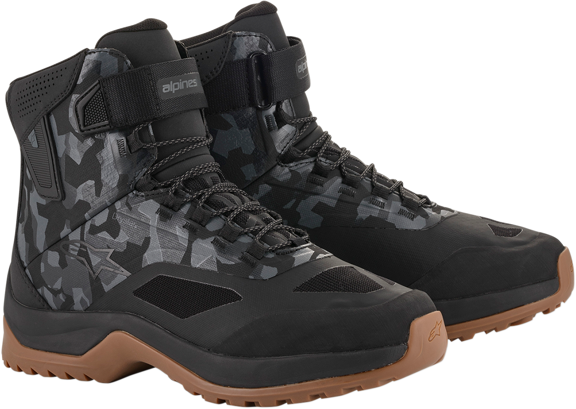 ALPINESTARS CR-6 Drystar? Shoes - Black/Gray/Gunmetal - US 8 261102090848