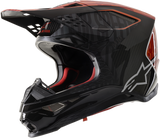 ALPINESTARS Supertech M10 Helmet - Alloy - MIPS - Black/Orange/Red - XS 8301720-1403-XS