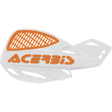 ACERBIS Handguards - Uniko - Vented - White/Orange 2072671088