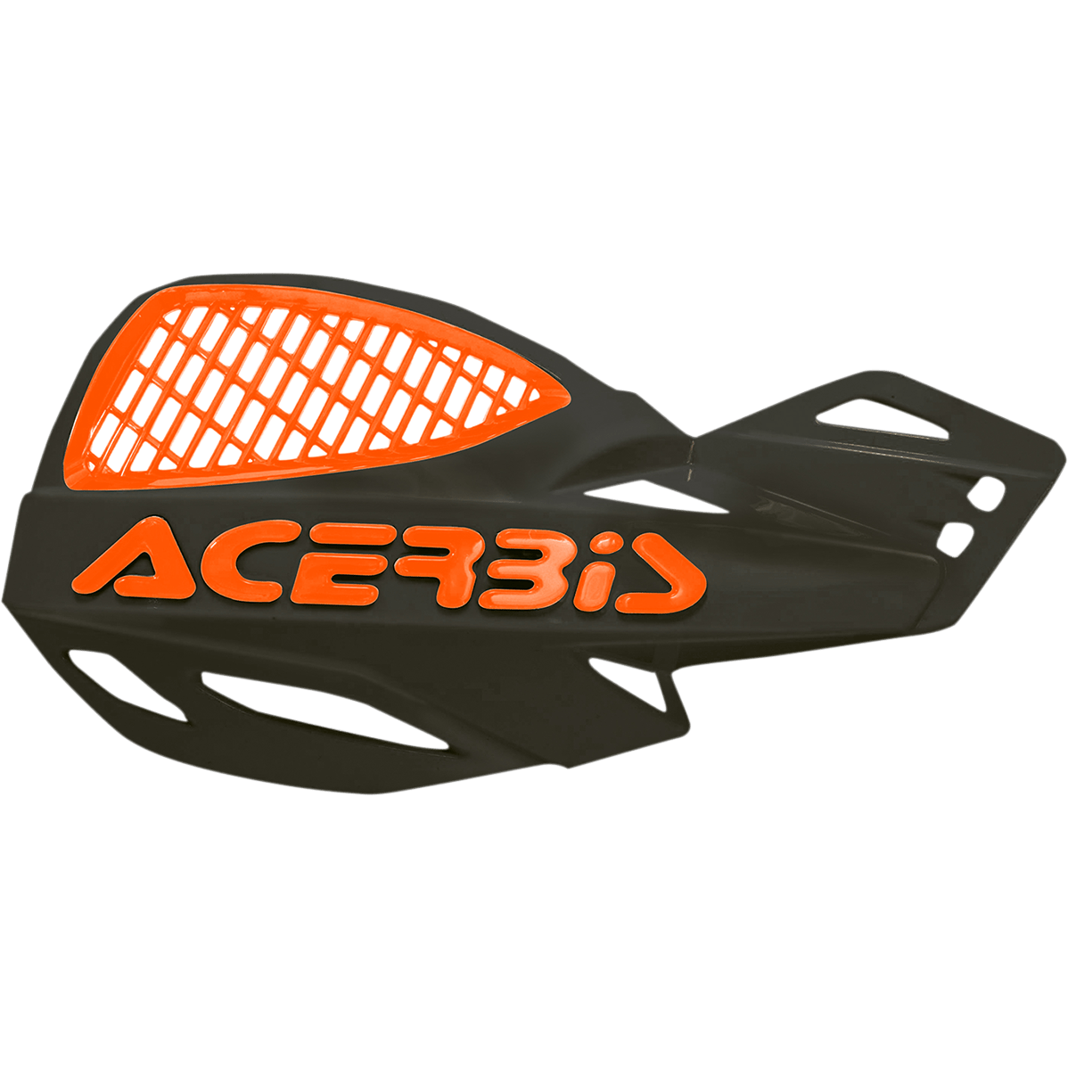 ACERBIS Handguards - Uniko - Vented - Black/Orange 2072671009