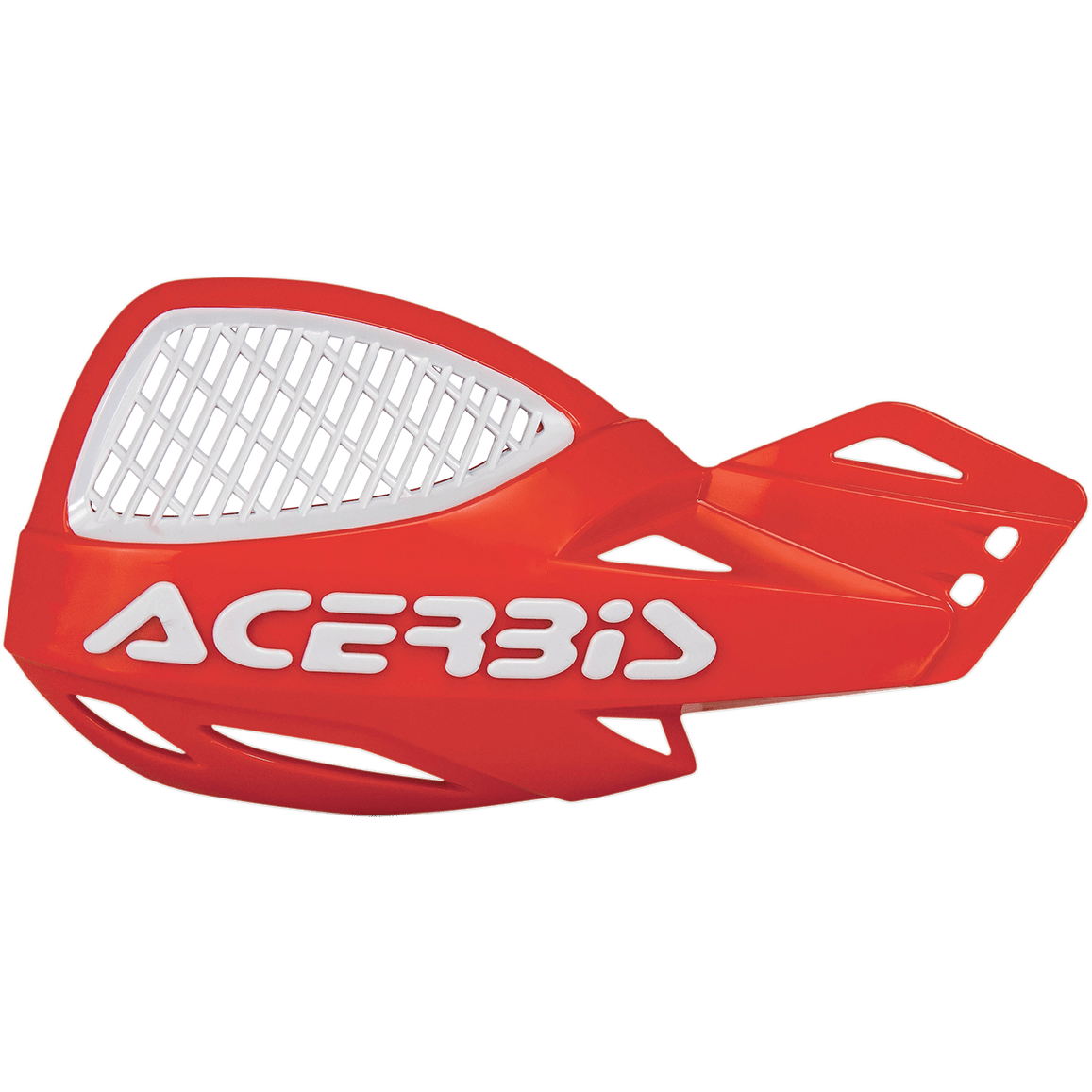 ACERBIS Handguards - Uniko - Vented - Red/White 2072671005