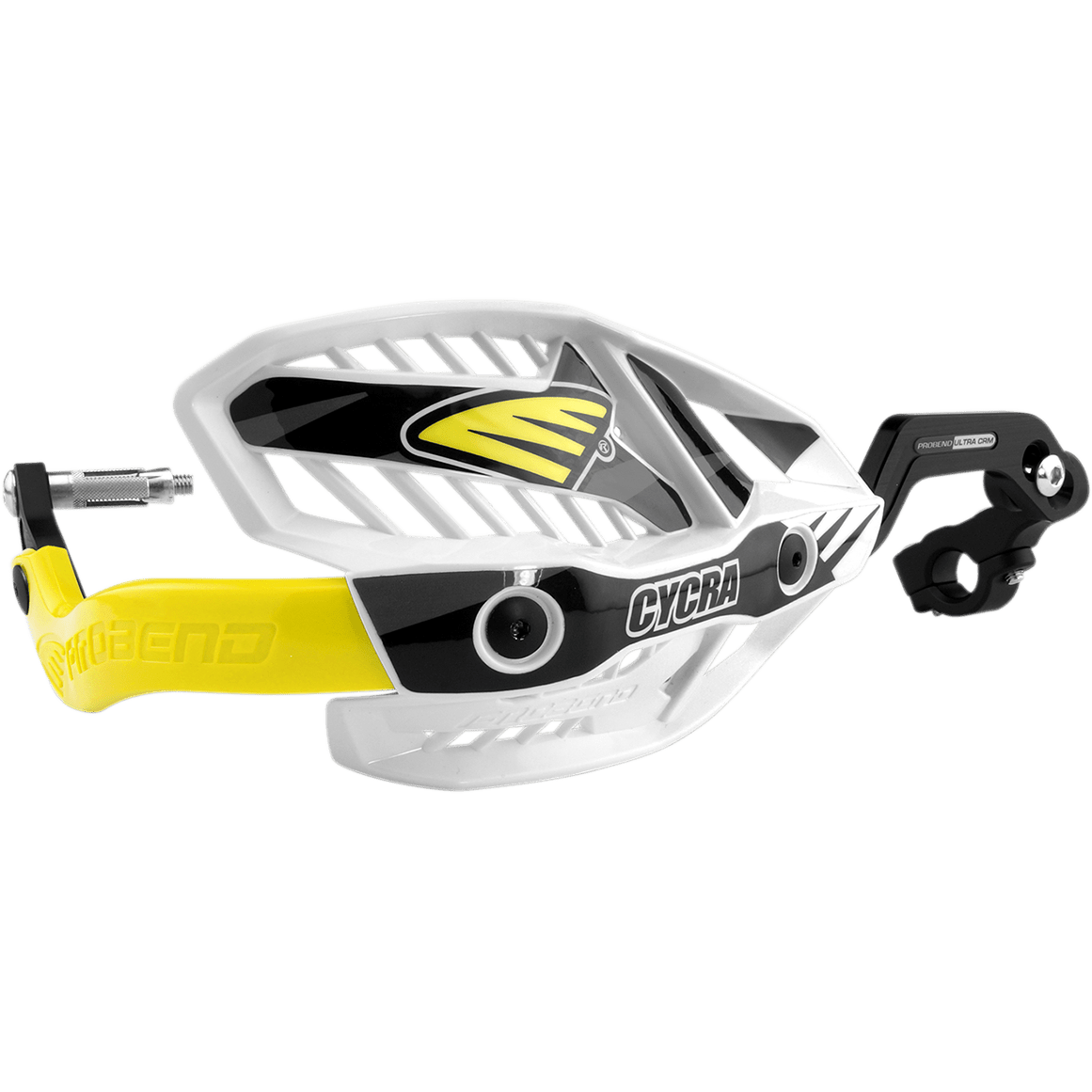 CYCRA Handguards - Ultra - Oversized - White/Yellow 1CYC-7408-55X