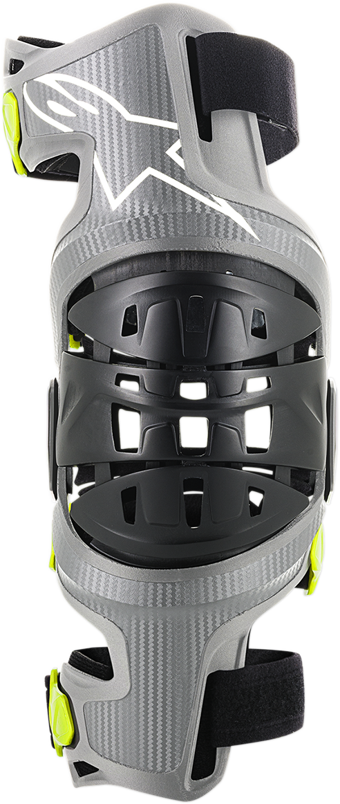 ALPINESTARS Bionic-7 Knee Braces - Set - Small 6501319195S