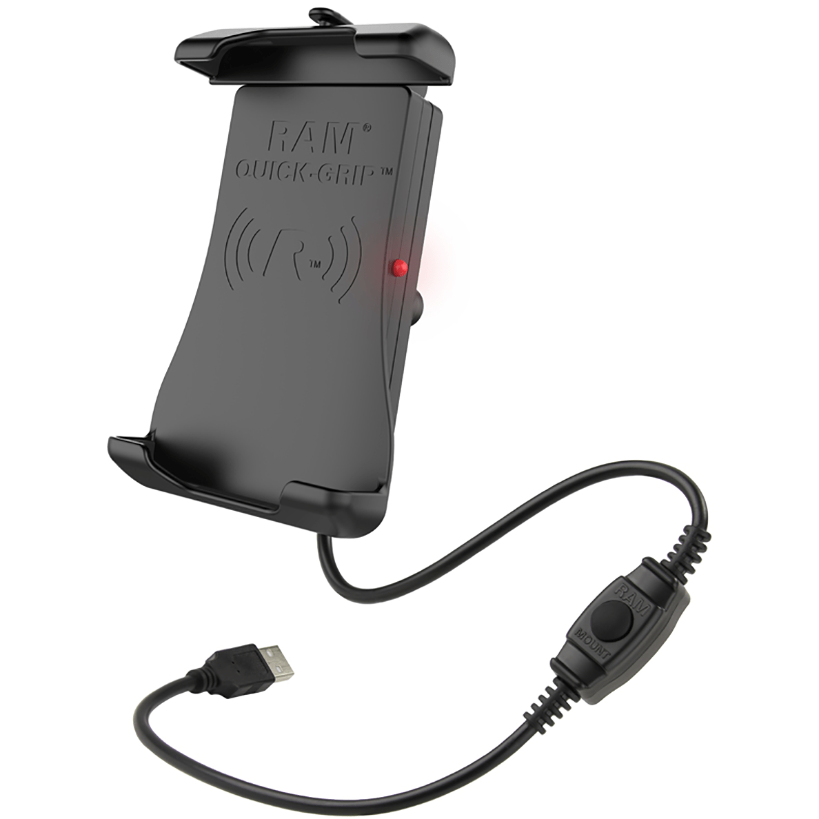 Device Holder - Quick-Grip - Charging - Wireless - Waterproof RAMHOLUN14WB