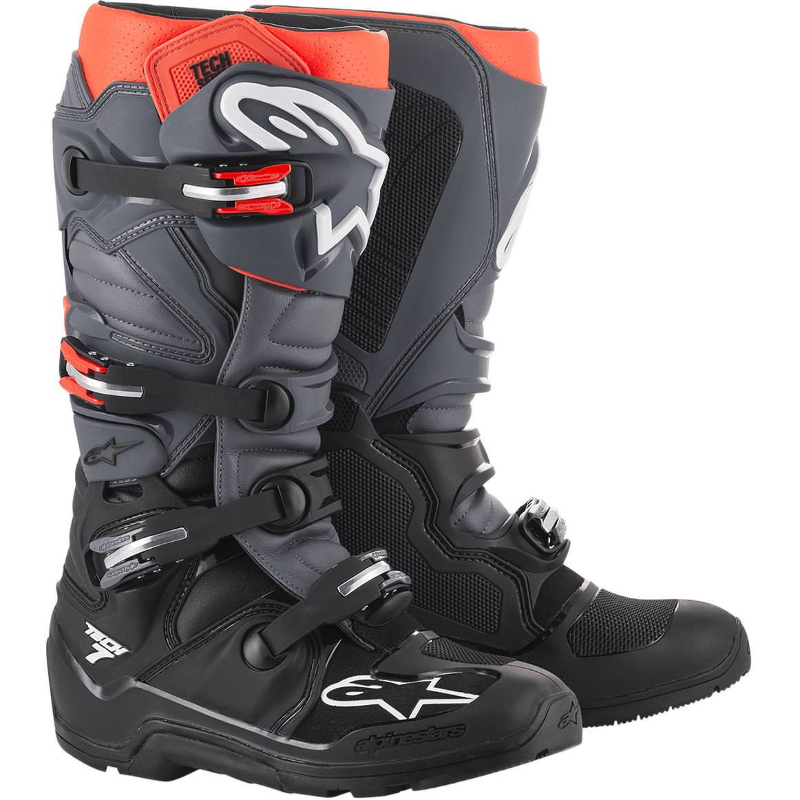 Tech 7 Enduro Boots - Black/Gray - US 11 2012114113311