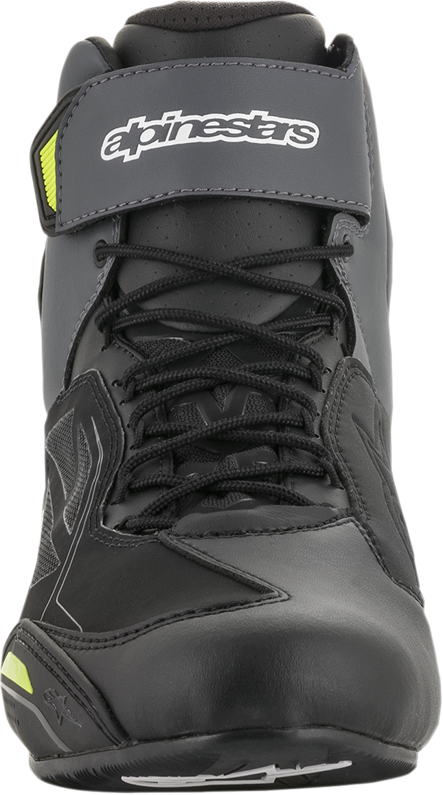 ALPINESTARS Faster-3 Drystar? Shoes - Black/Gray/Yellow - US 8.5 2540719175-8.5