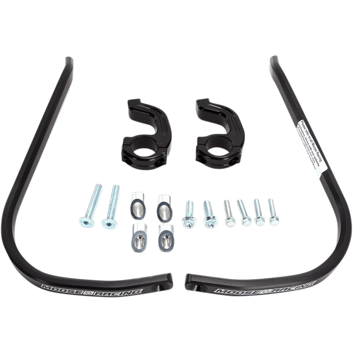 MOOSE RACING Handguards - Contour - Twinwall - Black 50-6206