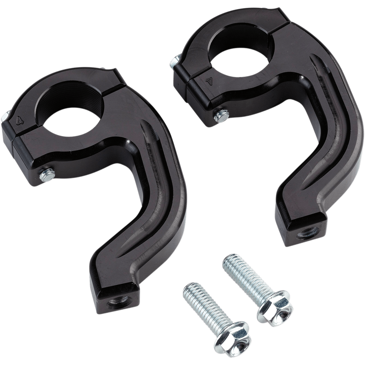 MOOSE RACING Handguard Clamp - Contour - Pro Taper - Black 50-214B