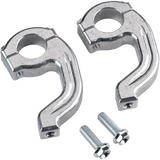 MOOSE RACING Handguard Clamp - Contour - Pro Taper - Silver 50-214S