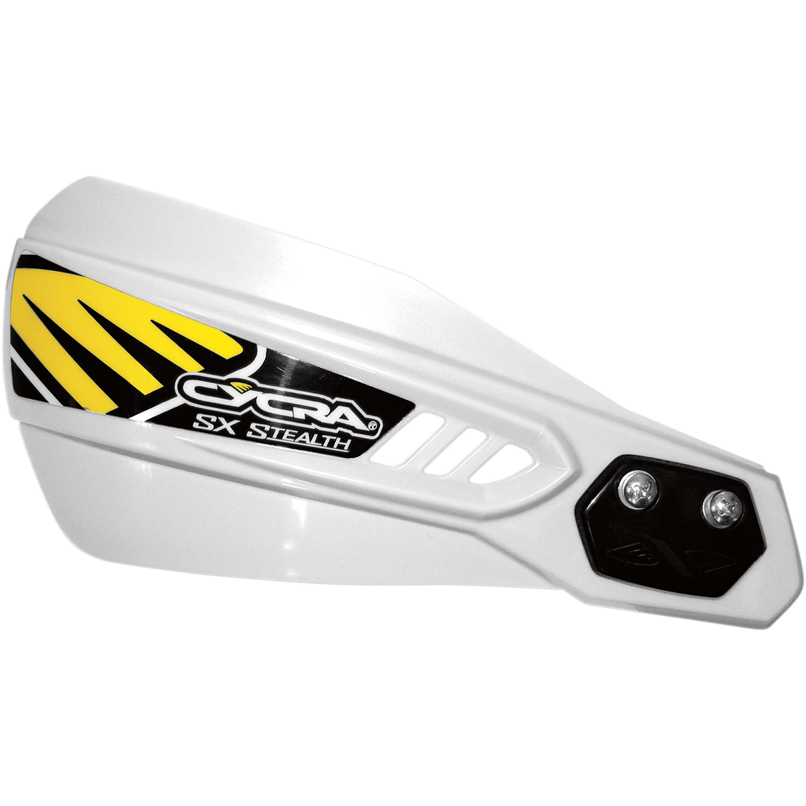 CYCRA Handguards - Stealth - White 1CYC-0015-42X