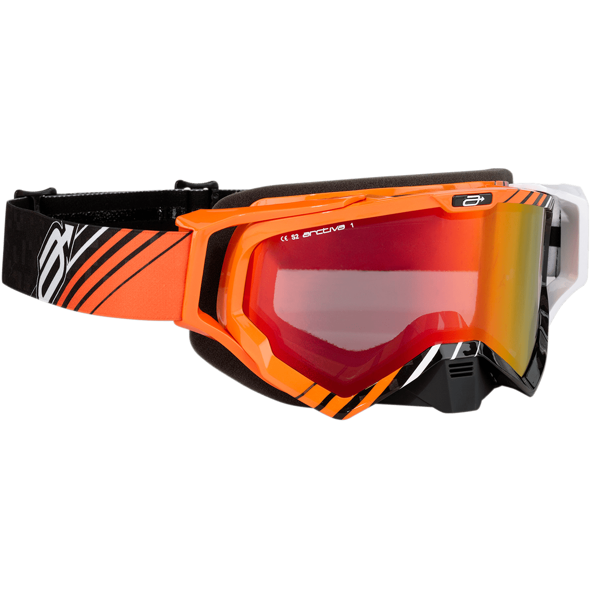 ARCTIVA Vibe Goggles - Black/Orange/White 2601-2350