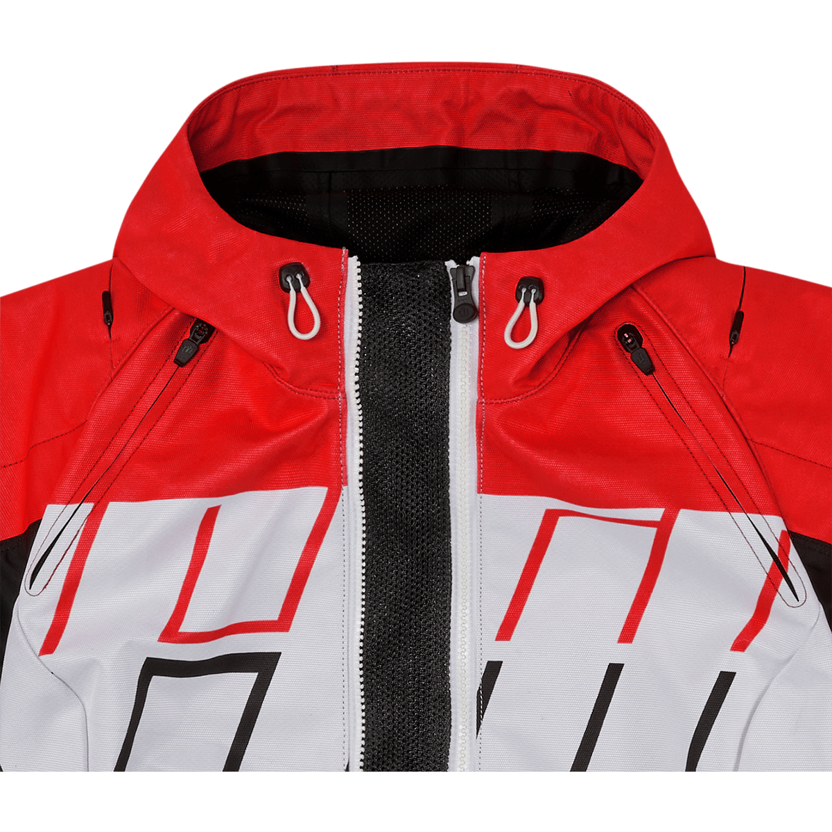 ICON Airform Retro Jacket - Red - Small 2820-5521