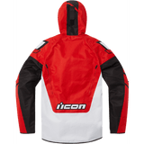 ICON Airform Retro Jacket - Red - Small 2820-5521