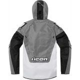 ICON Airform Retro Jacket - Gray - Small 2820-5514