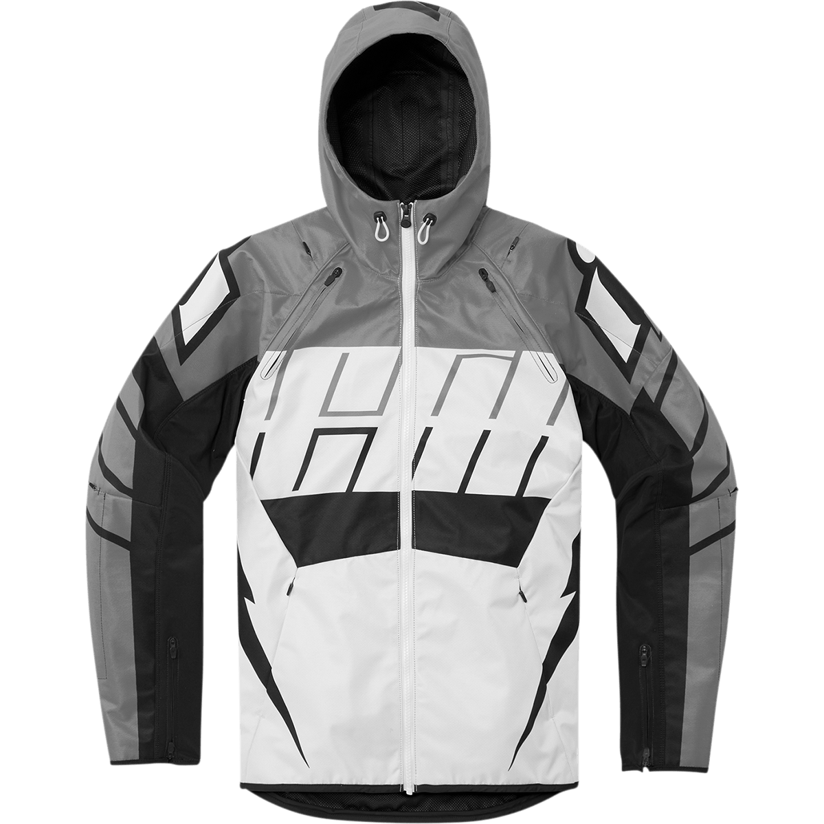 ICON Airform Retro Jacket - Gray - Small 2820-5514