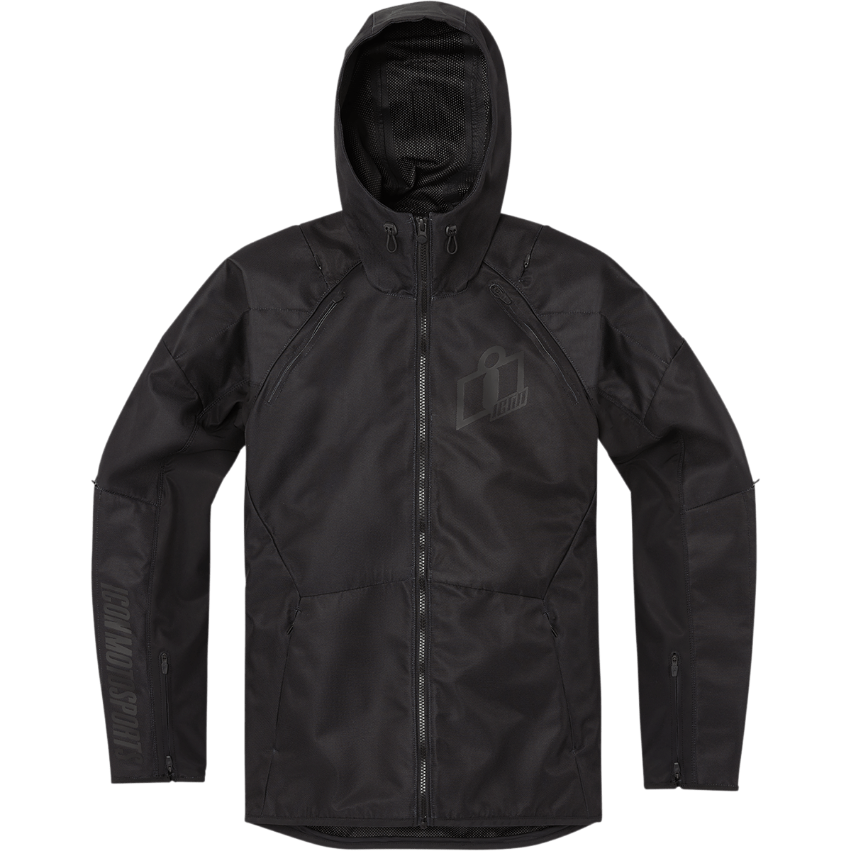 ICON Airform Jacket - Black - Large 2820-5495