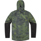 ICON Airform Battlescar* Jacket - Green - Small 2820-5479