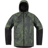 ICON Airform Battlescar* Jacket - Green - 2XL 2820-5483