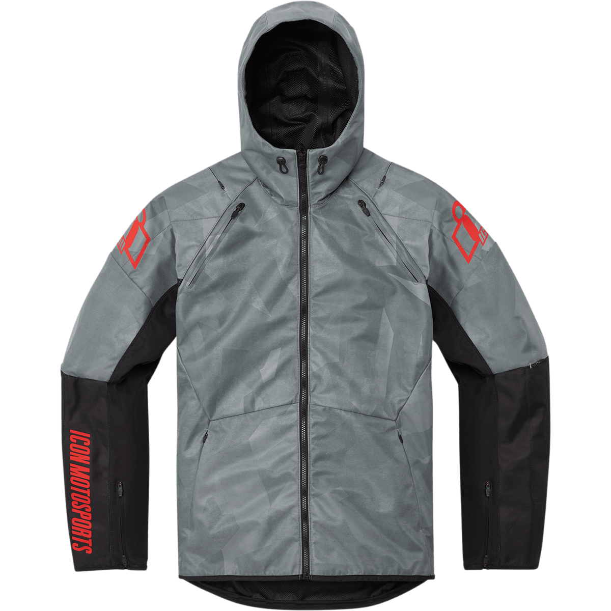 ICON Airform Battlescar* Jacket - Gray - Large 2820-5488