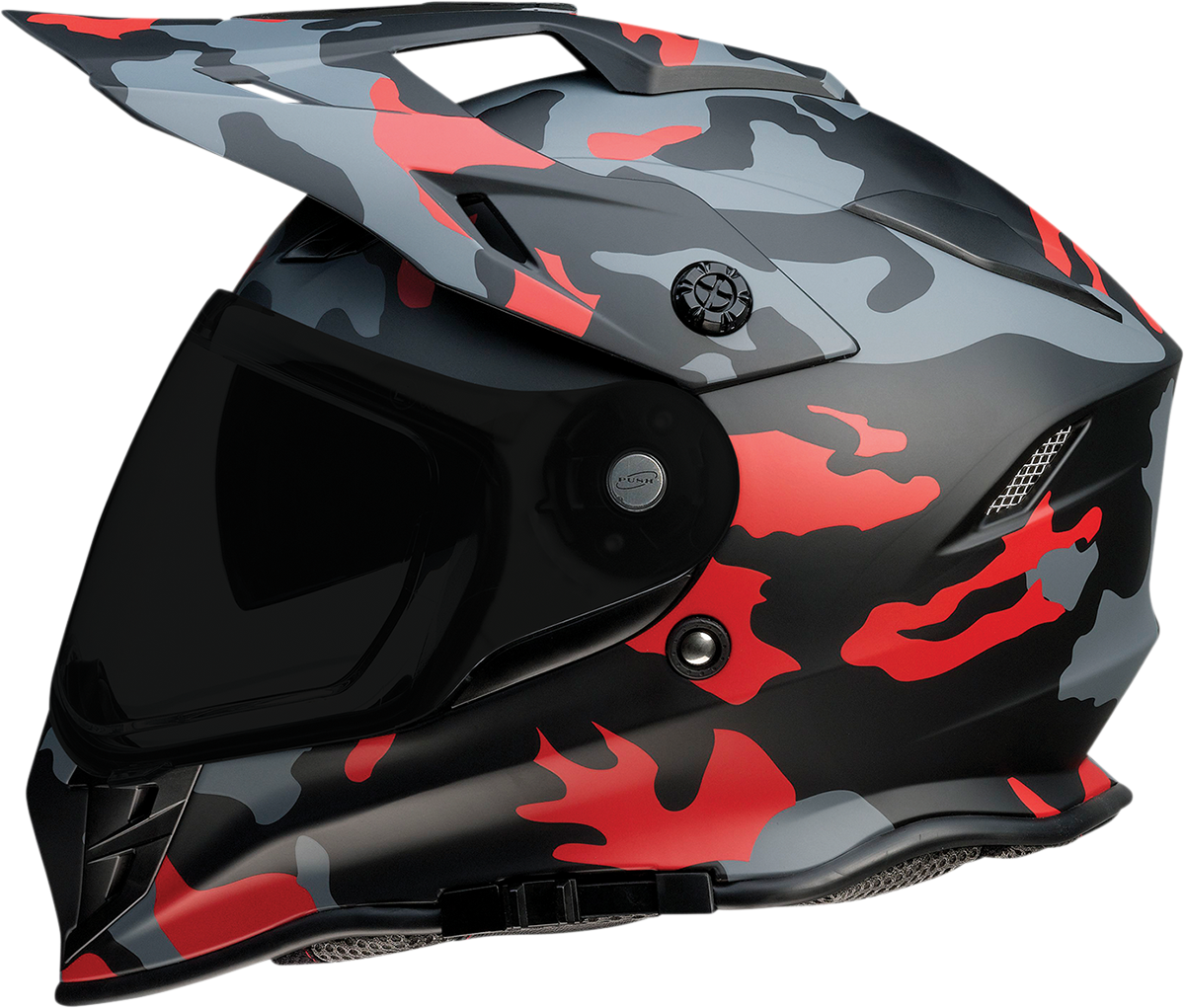 Z1R Range Helmet - Camo - Red - Large 0140-0096