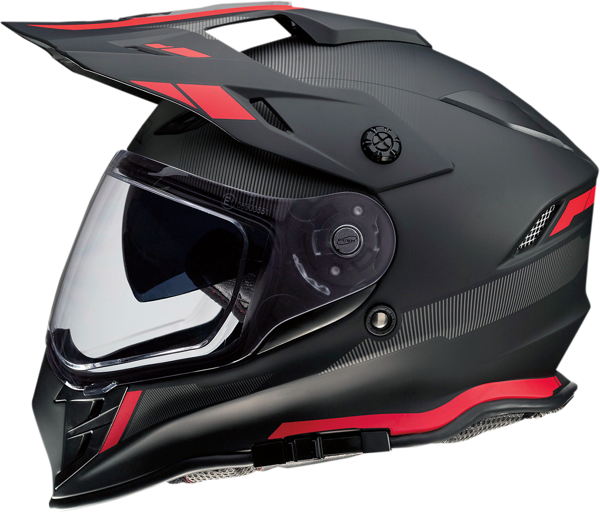 Z1R Range Helmet - Uptake - Black/Red - XL 0140-0017