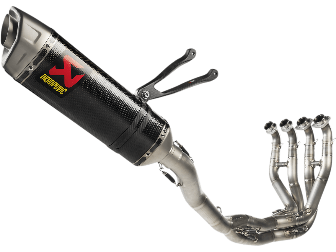 AKRAPOVIC Race Exhaust - Carbon Fiber S-K10R10-RC - Moto Shop Service