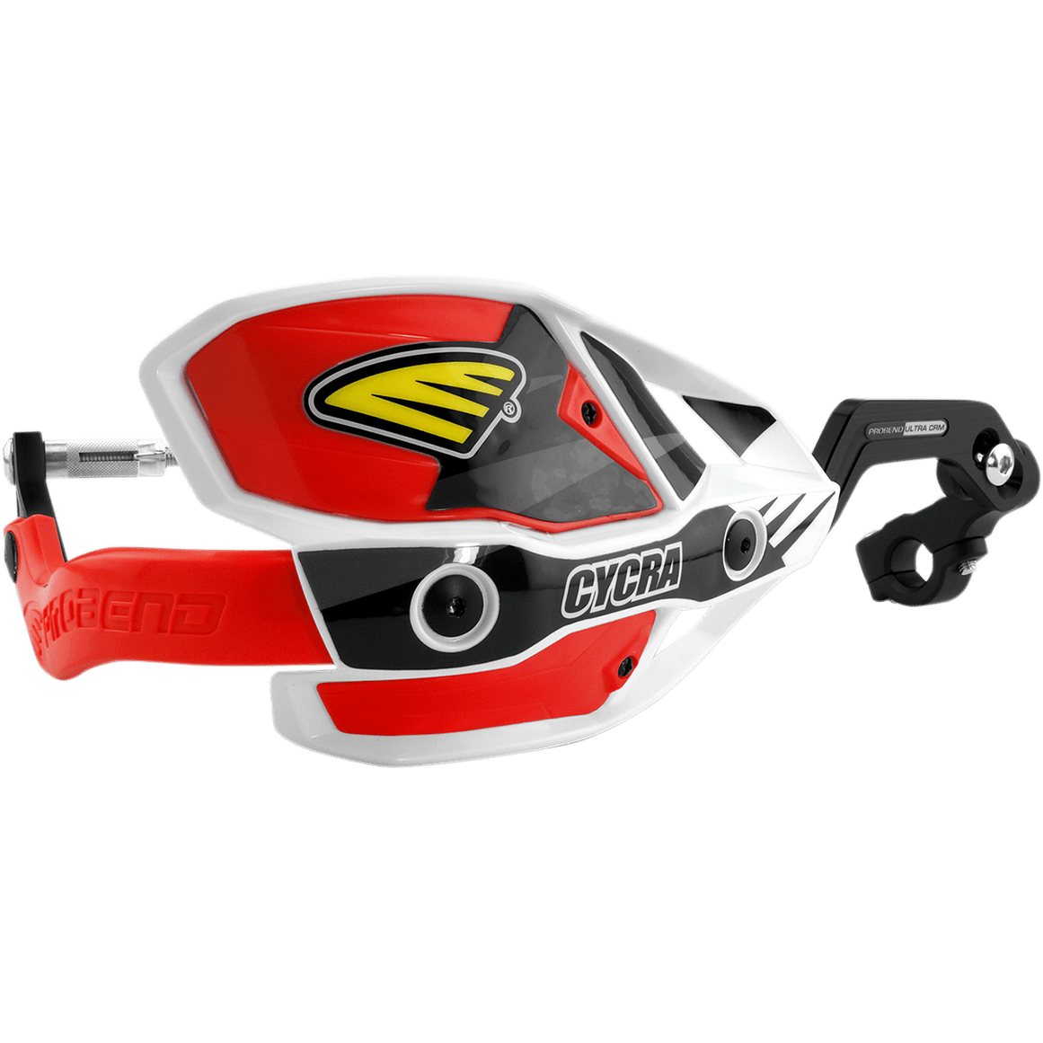 CYCRA Handguards - Ultra - White/Red 1CYC-7407-32X