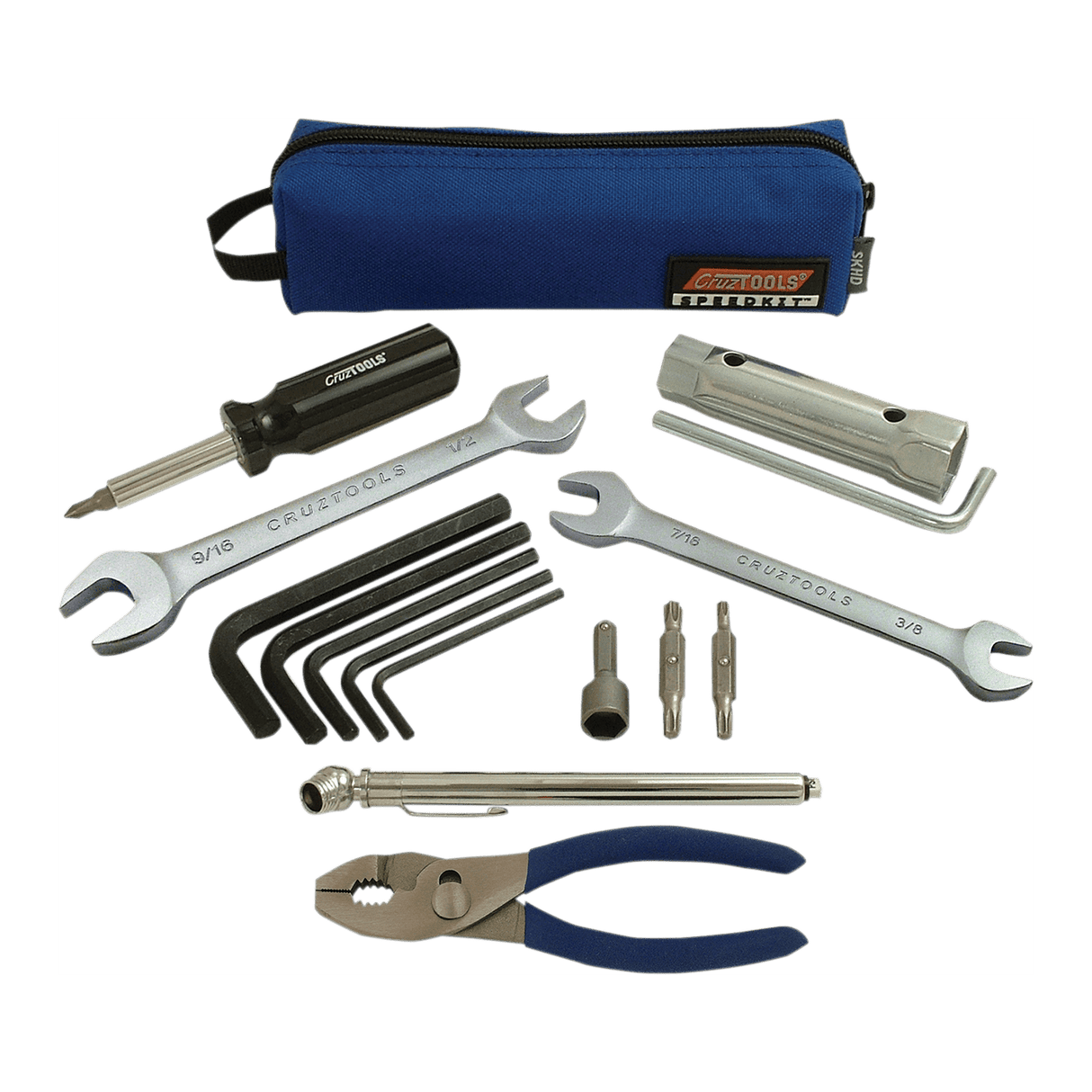 CRUZTOOLS Tool Kit - Ultra-Compact - Zipper Pouch - Harley Davidson SKHD