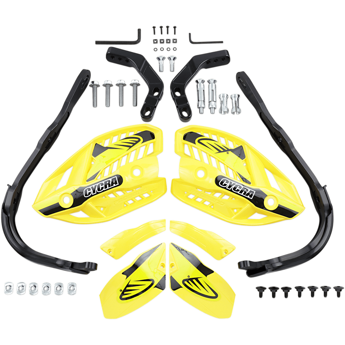 CYCRA Handguards - HCM - 7/8" - Husqvarna Yellow 1CYC-7505-56HCM