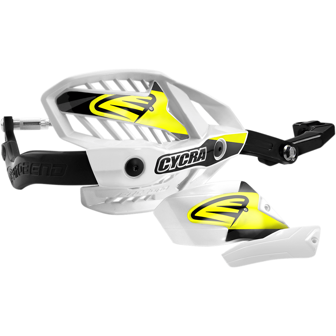 CYCRA Handguards - HCM - 1-1/8" - White 1CYC-7506-42HCM