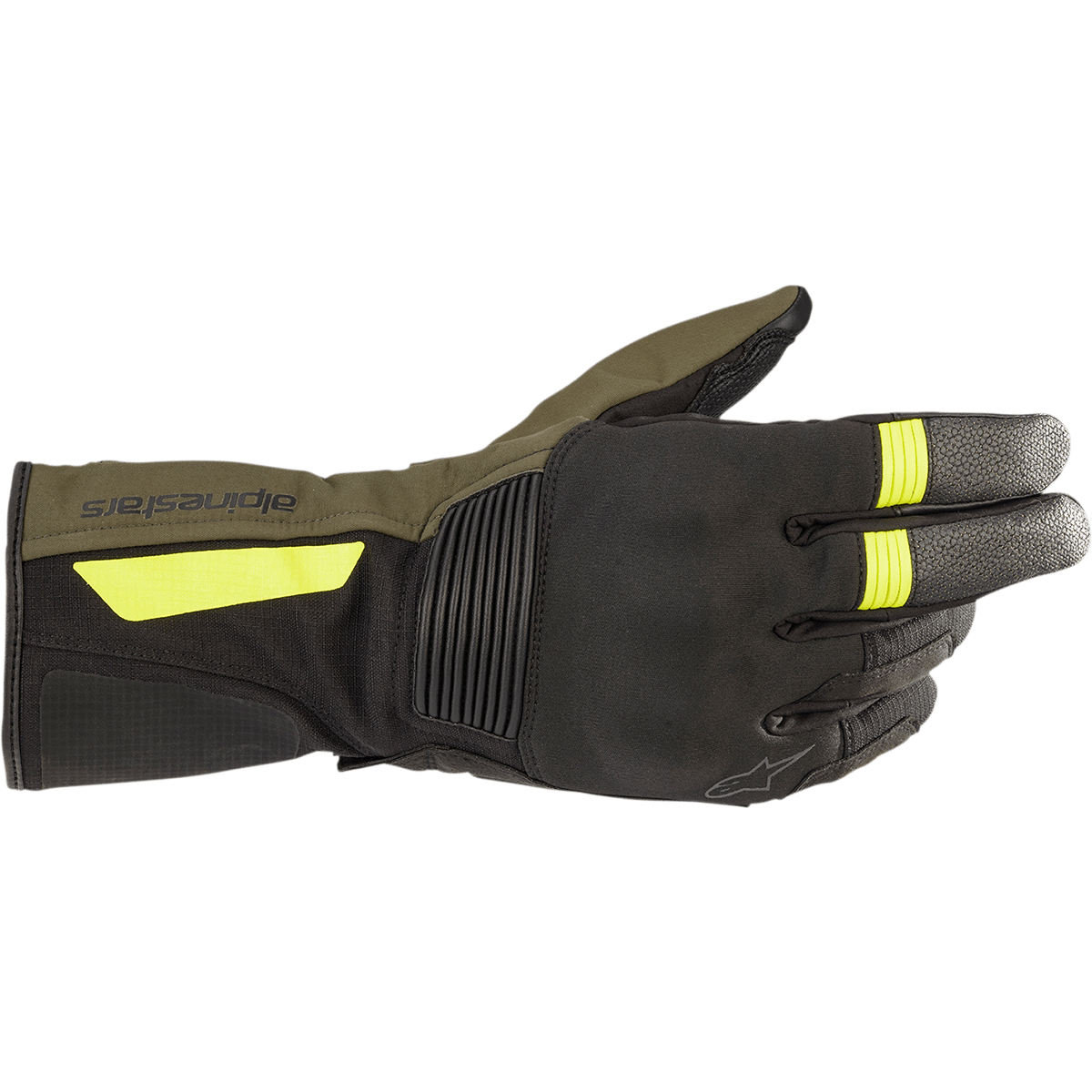 ALPINESTARS Denali Aerogel Drystar? Gloves - Black Forest/Fluo Yellow - Small 3526922-1685-S