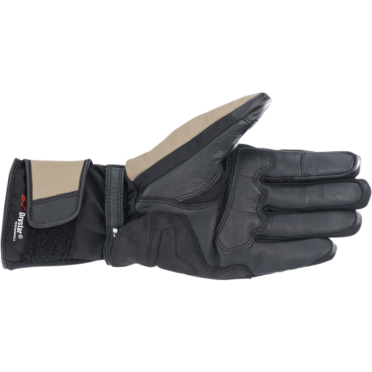 ALPINESTARS Denali Aerogel Drystar? Gloves - Black/Dark Khaki/Fluo Red - Small 3526922-1853-S